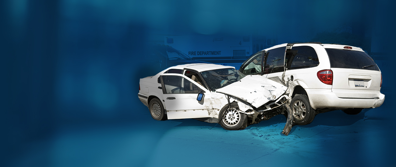 car crash Banner